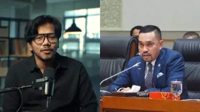 Mendadak Telpon Ferry Irwandi, Ahmad Sahroni Curhat soal Penjarahan dan Minta Dimaafkan