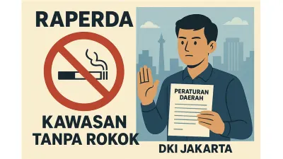 6 Bulan Disusun Pansus, Raperda KTR DKI Jakarta Resmi Rampung! Ada Aturan Larangan Jualan Rokok 200 Meter dari Sekolah? 