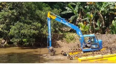 Upaya Atasi Genangan saat Curah Hujan Tinggi, Pengerukan Kali Pesanggrahan Dioptimalkan