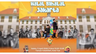 Halal Bihalal Jakarta akan Digelar di Kota Tua Sabtu 11 April 2026, Ajang Silaturahmi yang Dimeriahkan dengan Pertunjukan Musik Orchestra