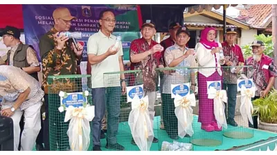 Sosialisasi Pilah Sampah di Kelurahan Malaka Jaya (Sumber: beritajakarta.id)