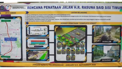 Warga Mulai Keluhkan Proyek Pedestrian di Kawasan Rasuna Said yang Bikin Macet, Gubernur Pramono: Kan Mau Bikin Lebih Baik, Efeknya Ya Itu! 