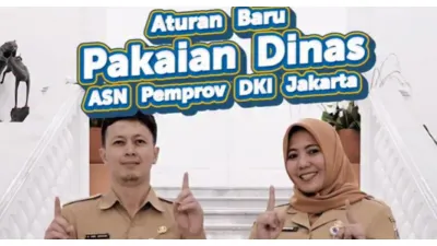 Aturan Baru Pakaian Dinas ASN Pemprov DKI Jakarta (Sumber: Instagram @dkijakarta)