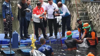 Serentak! Pemprov DKI Jakarta Lakukan Operasi Penangkapan Ikan Sapu-sapu di 5 Wilayah Administrasi