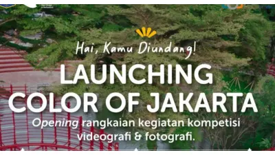Launching Color of Jakarta di Taman Bendera Pusaka Digelar Sore Ini (Sumber: Instagram @dkijakarta)