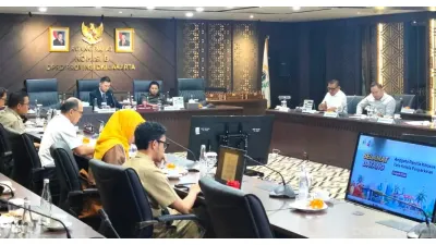 Rapat Pansus Tata Kelola Perparkiran DPRD DKI Jakarta (Sumber: beritajakarta.id)