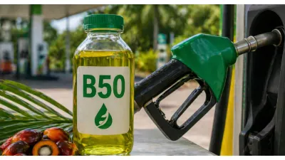 Ilustrasi. RI Bersiap Menuju B50 Sebagai Pengganti Solar (Sumber: Generative AI)