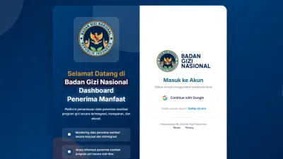 1 Tahun MBG Berjalan, MBG Kini Punya Situs validasidatapm.bgn.go.id, Buat Apa? 