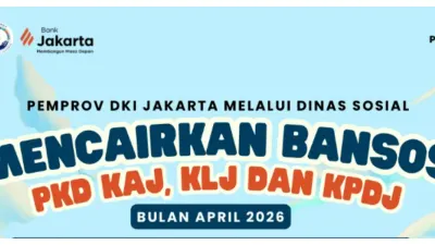 Hore! Bansos PKD KAJ, KLJ, dan KPDJ April 2026 Resmi Cair kepada 190.259 Penerima, Ini Rinciannya