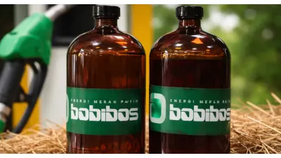 BOBIBOS, Bahan Bakar Nabati dari Jerami (Sumber: Generative AI dan Instagram @bobibos_)