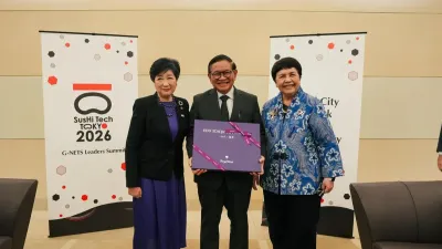 Pertemuan Gubernur DKI Jakarta, Pramono Anung, dan Gubernur Tokyo, Yuriko Koike. (Sumber: Instagram.com/@pramonoanungw)