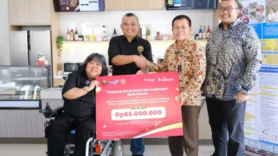 Bank Jakarta Gandeng YaSDI, Salurkan Bantuan untuk Tingkatkan Kemandirian Sahabat Disabilitas
