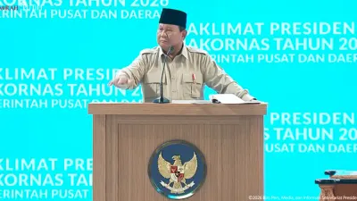Hadir di Rakornas Pemerintah Pusat dan Daerah 2026, Prabowo: MBG Buka 1 Juta Lapangan Kerja 