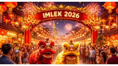 Semarak Tahun Baru Imlek 2026 di DKI Jakarta: 5 Acara dan Lokasi yang Wajib Kamu Tahu
