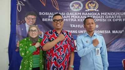 Sosialisasikan MBG, Tekankan Dampak Gizi dan Perputaran Ekonomi Warga