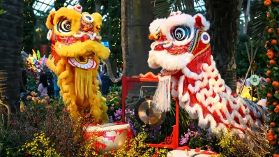 Jadwal Pertunjukkan Barongsai di Jakarta. (Sumber: Unsplash/Scribbling Geek)