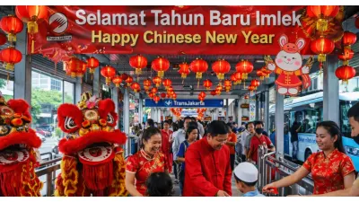 Turut Semarakkan Tahun Baru Imlek 2026, Transjakarta Hadirkan 2 Festival yang Bisa Dinikmati Pelanggan