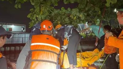 Dua Hari Pencarian, Korban Hanyut di Kali Sunter Akhirnya Ditemukan 20 Meter dari Lokasi Awal Kejadian 