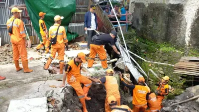 Sempat Viral, Progres Penanganan Tembok Roboh Setinggi 5,3 Meter Menimpa SMPN 182 di Jaksel Capai 80 Persen! 