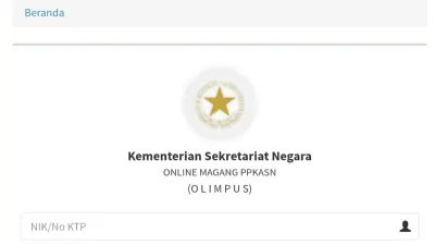 Program Magang Kemensetneg RI 2026. (Sumber: Tangkapan layar situs olimpus | Foto: Tangkapan layar situs olimpus)