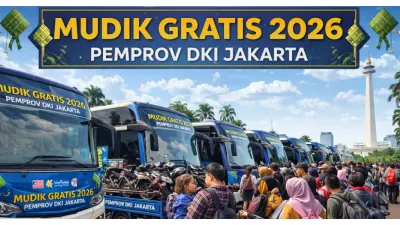 Cara Daftar Mudik Gratis 2026 Pemprov DKI Jakarta di mudikgratis.jakarta.go.id, Resmi Dibuka Hari Ini