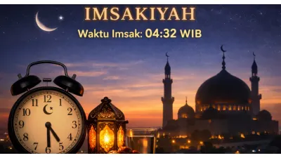 Ramadan Hari ke 6, Berikut Jadwal Salat dan Imsakiyah Selasa 23 Februari 2026 di Wilayah DKI Jakarta