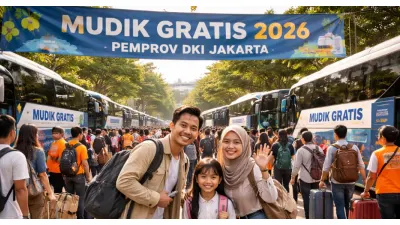 Pendaftaran Mudik Gratis 2026 Pemprov DKI Jakarta Kluster 2 Dibuka Besok, Cek Syarat dan Kota Tujuan di Sini, Jangan Sampai Kehabisan Kuota