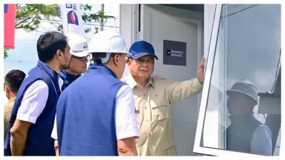 Prabowo Tinjau Pembangunan Rumah Hunian Danantara di Aceh Tamiang, 15 Ribu Unit Ditargetkan Selesai Dalam Waktu 3 Bulan