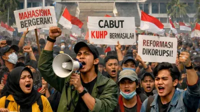 Ilustrasi. Informasi seputar demo hari ini yang akan terjadi di DKI Jakarta pada Senin, 5 Januari 2025. (Sumber: Generate by AI | Foto: Generate by AI)