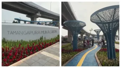 Taman Gapura Muka Cakung (Sumber: Instagram @pramonoanungw)