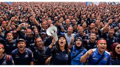 Demo Jakarta Hari Ini: KSPI dan Partai Buruh Unjuk Rasa di Kementerian Ketenagakerjaan Tuntut Hal Ini! 