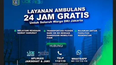 Darurat tapi Dipersulit? Ambulans Gratis PK3D Pemprov DKI Disentil Warganet: Nunggu 1 Jam Lebih
