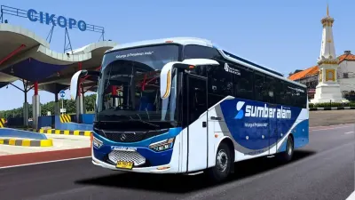 Harga Tiket Bus Sumber Alam Untuk Mudik Lebaran 2026. (Sumber: Instagram.com/@sumberalam.id)