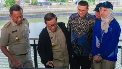 Dibangun dengan Dana Lebih dari Rp56 Miliar, Intip Megahnya Waduk Cilangkap Giri Kencana yang Baru Diresmikan Pramono Anung