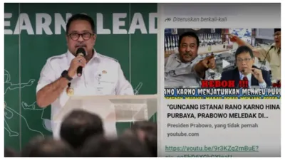 Heboh! Beredar Link Video dengan Narasi Wagub DKI Jakarta Rano Karno Hina Menkeu Purbaya, Ini Faktanya