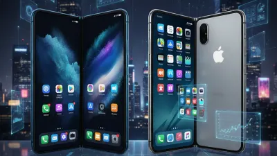 Bocoran Spesifikasi Samsung Z Fold 8 vs iPhone Fold (Sumber: Gemini AI)