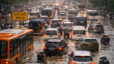 Ketinggian Banjir Capai 1,2 Meter! BPBD DKI Jakarta: 55 RT dan 3 Ruas Jalan Terendam di Ibu Kota 