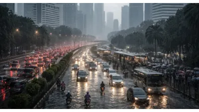 Peringatan Dini BPBD DKI Jakarta, Potensi Hujan Ekstrem Guyur Ibu Kota Beberapa Hari ke Depan