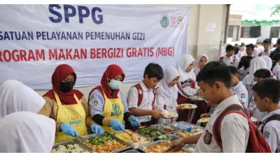 Trobosan Baru SPPG di Malang, Wacanakan Program MBG dengan Sistem Prasmanan