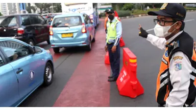 Catat! Dishub DKI Jakarta Terapkan Rekayasa Lalu Lintas Imbas Pekerjaan MRT Fase 2 di Sekitar Thamrin Entrance 4