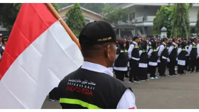 Petugas Haji Indonesia (Sumber: Kemenag DKI Jakarta)
