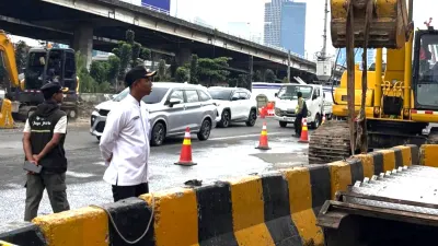Penting! Ada Pembangunan Flyover Latumeten di Grogol Petamburan, Gunakan 2 Ruas Jalur Alternatif Ini