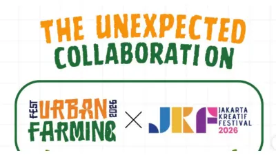 Festival Urban Farming 2026 x Jakarta Kreatif Festival (JKF) 2026 (Sumber: Instagram @dkijakarta)