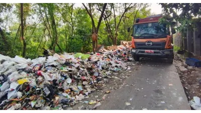 Tumpukan Sampah di Cakung (Sumber: beritajakarta.id)