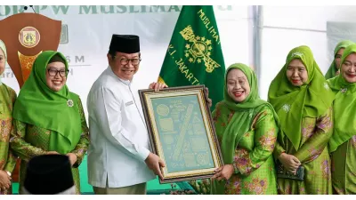 Gubernur DKI Jakarta Pramono Anung Resmikan Kantor Muslimat NU di Jakarta Timur (Sumber: beritajakarta.id)