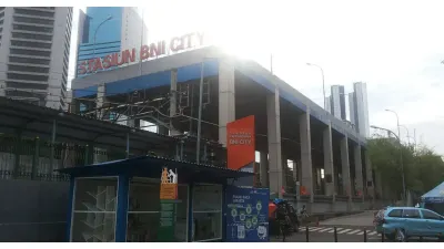 Stasiun BNI City (Sumber: beritajakarta.id)