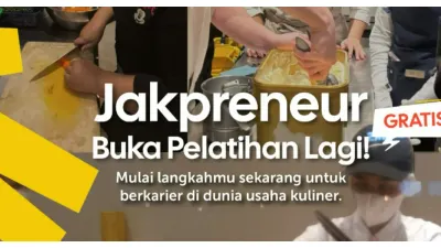 Jakpreneur Kembali Buka Pelatihan Dunia Usaha Kuliner GRATIS, Kuota Terbatas (Sumber: Instagram @dkijakarta)