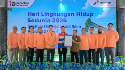 PT Pertamina Hulu Indonesia (PHI) bersama anak perusahaan dan afiliasinya di lingkungan Zona 9 menggelar GEMAS (Gerakan Eliminasi plastik sekali pakai, Mulai pilah sampah, Aplikasi prinsip 4R, dan Semua beraksi). (Foto: Dok PHI)