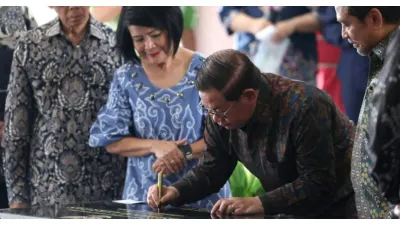Gubernur DKI Jakarta Pramono Anung Resmikan Labschool Ciracas (Sumber: beritajakarta.id)