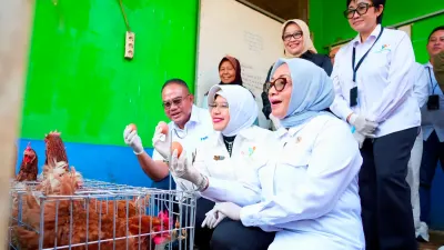 Dukung Usaha Ekonomi Sirkular, Menteri PPPA dan Kepala BPS Apresiasi PNM